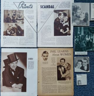 1930s Clippings Of Phillips Holmes
