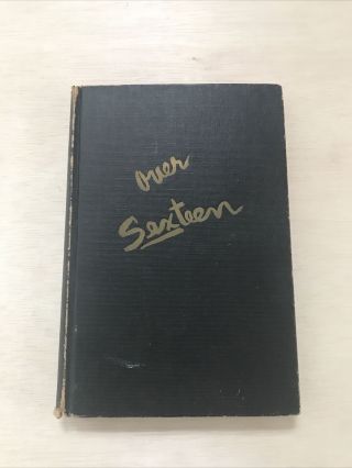 Circa 1951 " Over Sexteen " By J.  M.  Elgart.  Vintage Adult Humor Joke Book
