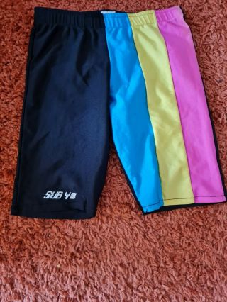 Vintage Sub4 Mens Cycling Shorts Size S - Non Padded