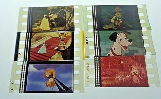 Lion King Snow White Bambi Cinderella Pinachio 101 Dal.  25 Film Cells