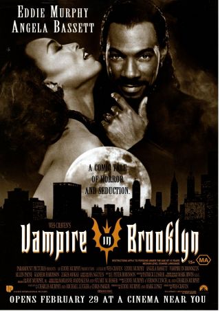 Movie Promotional Flyer (a4) - Vampire In Brooklyn