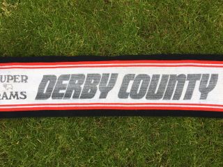 And Vintage 1980’s / 90’s Derby County Scarf From Baseball Ground Days✨