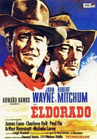 Eldorado Movie Poster John Wayne - Robert Mitchum 1