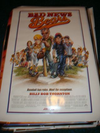 Bad News Bears - Movie Poster With Billy Bob Thornton