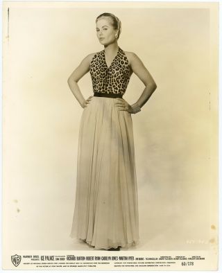 Stylish Blonde Martha Hyer 1960 Classic Hollywood Publicity Photograph
