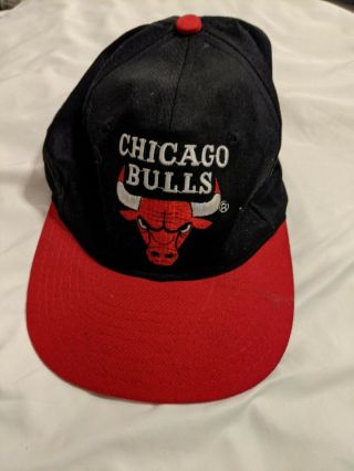 Chicago Bulls Nba Twins Enterprise Vintage 90s Snapback Cap Hat