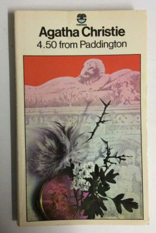Vintage Agatha Christie " 4.  50 From Paddington " Fontana Paperback 1980