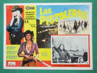 Brigitte Bardot The Legend Of Frenchie King Claudia Cardinale Mxn Lobby Card 4