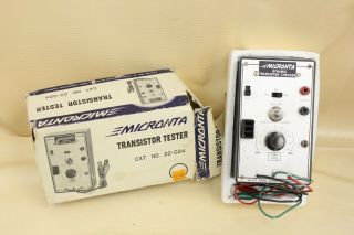 Vintage Micronta Dynamic Transistor Tester 22 - 024 Testing Tool - M80