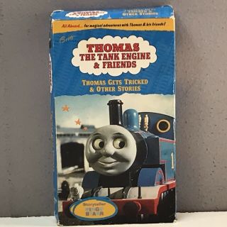 Thomas The Tank Engine & Friends Gets Tricked Vhs Video Vcr Tape Rare Vtg Train