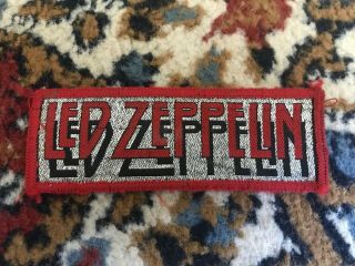 Vintage Led Zeppelin Patch 1970