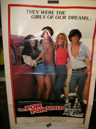 The Pom Pom Girls 1976 Orig Movie Poster 27 " X 41 "