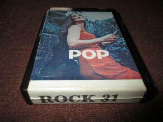 Pop Rock 31 Various Artists - 8 Track Tape - Vintage 3