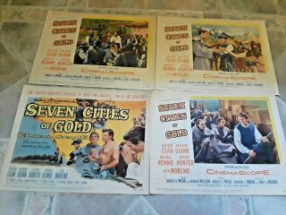 Lc Set 1955 20th Cent Fox Seven Cities Of Gold W/ Richard Egan Anthony Quinn