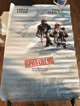Spies Like Us (1985) Movie Poster