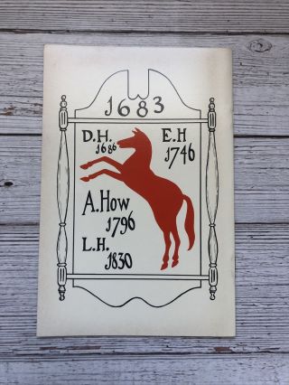 Vintage Longfellow ' s Wayside Inn Booklet Sudbury Massachusetts 1989 History 2