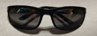 Vintage Ray Ban Black Plastic Frame Sunglasses Rb2027