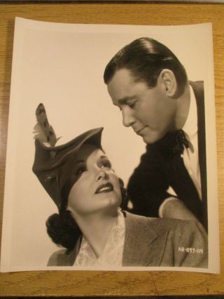 Gail Patrick And Herbert Marshall 8 X 10 1938 Mad About Music