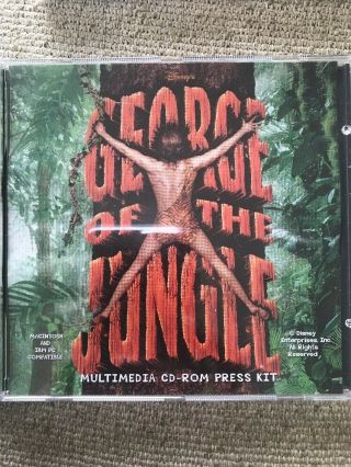 George Of The Jungle - Multimedia Cd Rom Press Kit