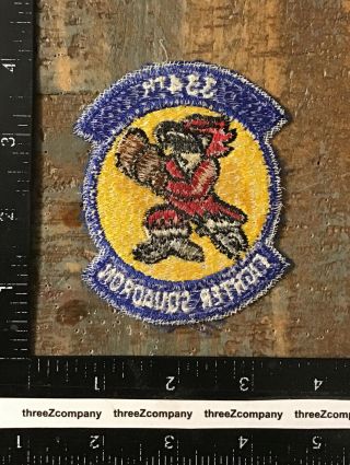Vintage US Air Force 334th Fighter Squadron Patch USAF 2
