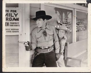 Johnny Mack Brown Fuzzy Knight The Silver Bullet 1942 Photo 43809