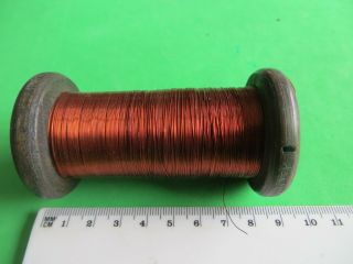 Vintage London Electric Wire Co.  Spool Of Soft Copper Wire - Fly Tying Wire