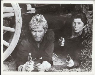 Unknown Actors In Duel At Diablo 1966 Vintage Movie Photo 36815