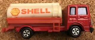 Vintage 3” Car Toy - Hk - Shell Oil Tanker
