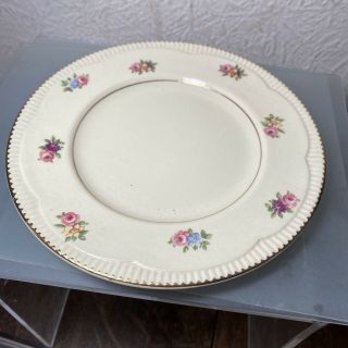 Lovely Vintage Art Deco Clarice Cliff Newport Pottery Floral 6.  5 Inch Tea Plate