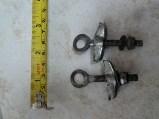 1 Vintage Bicycle Rear Wheel Spindle / Axle Locators / Chain Tensioners