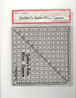 Vintage 1987 Quilter 