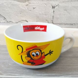 Vintage Kelloggs Coco Pops Breakfast Cereal Bowl Mug With Handle Monkey 2018