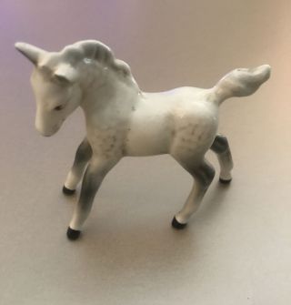 Vintage Beswick Foal Grey And White