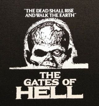 Patch - The Gates Of Hell - Canvas Horror - Lucio Fulci,  Gore,  Italian Eurohorror