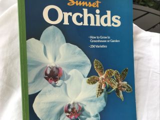 Vintage Sunset Book On Growing Orchids 250 Varieties