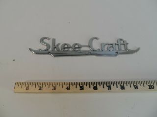 Vintage Skee - Craft Emblem For Boat