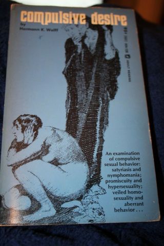 Vintage Paperback Book Compulsive Desire 1966 Sleaze Gga Unread Case Studies
