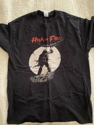 High On Fire Band Shirt Size Large Arik Roper Falconer Sleep Vintage Matt Pike