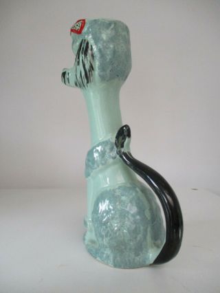 Vintage 1950s/60s French Poodle Vase retro Design 2