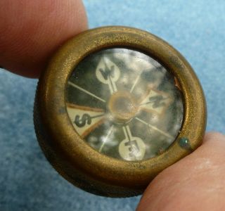Vintage Marbles Pin On Compass For Repair Gladstone Michigan