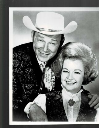 8x10 B & W Photo Of - Western - Close Up - Roy Rogers And Dale Evans