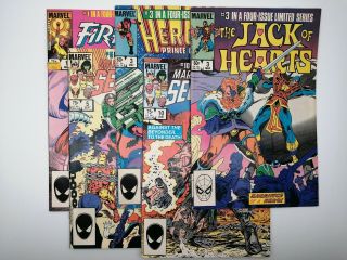 Mixed Bundle Of Vintage Marvel Comics - P&p