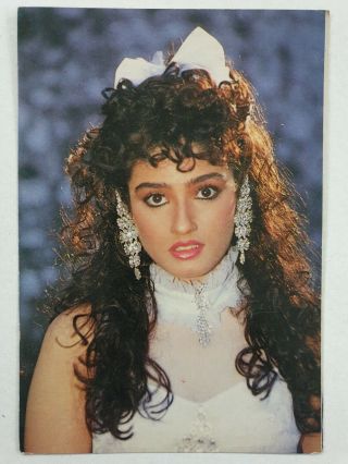 Bollywood Film Movie Postcard Raveena Tandon (6770) (10)