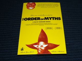 The Order Of Myths - Mobile Alabama - Mardi Gras 2007 - Promotional 4 " X6 " Card