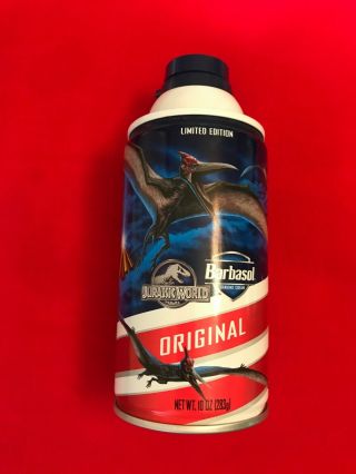 Jurassic Park Jurassic World Limited Edition Barbasol Shaving Cream Can