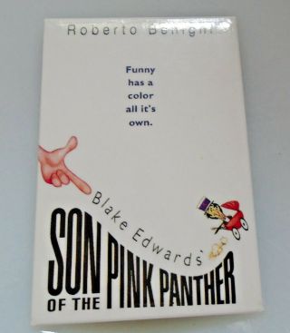 Son Of The Pink Panther 1993 Movie Memorabilia Button/pin Roberto Benigni