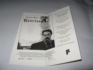 Rare 1992 Waterland Premiere Screening Movie Ticket - Jeremy Iron Ethan Hawke