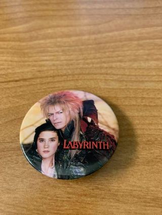 David Bowie Collectible Labyrinth Button Pin