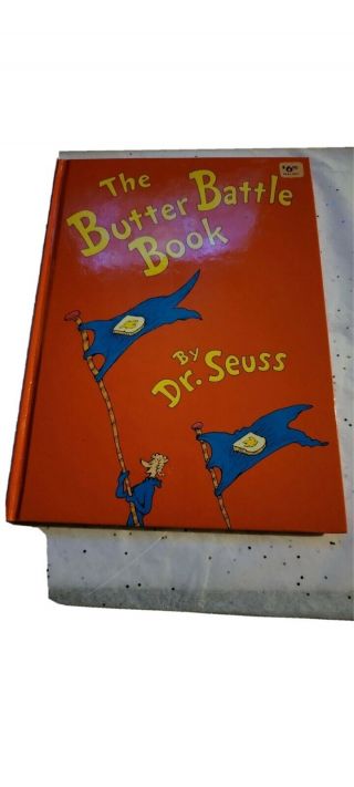 The Butter Battle Book 1984 Dr.  Seuss Hardcover Book Vintage First 1st Print Run