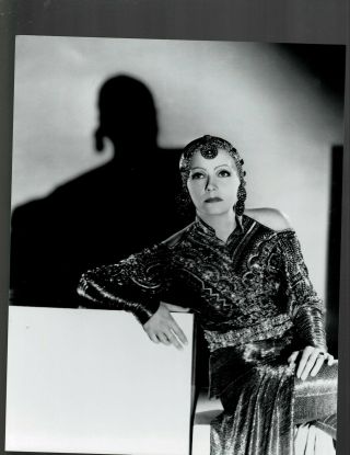 8x10 B & W Photo Of - Greta Garbo - Mata Hari